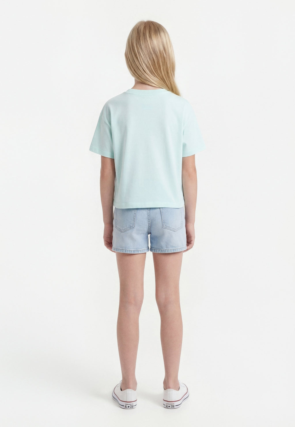 TEE BOXY - Basic T-shirt - barely green