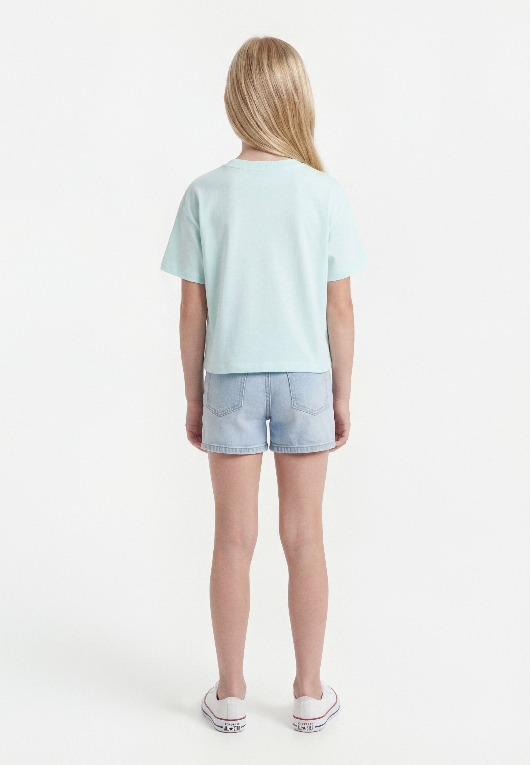 TEE BOXY - Basic T-shirt - barely green