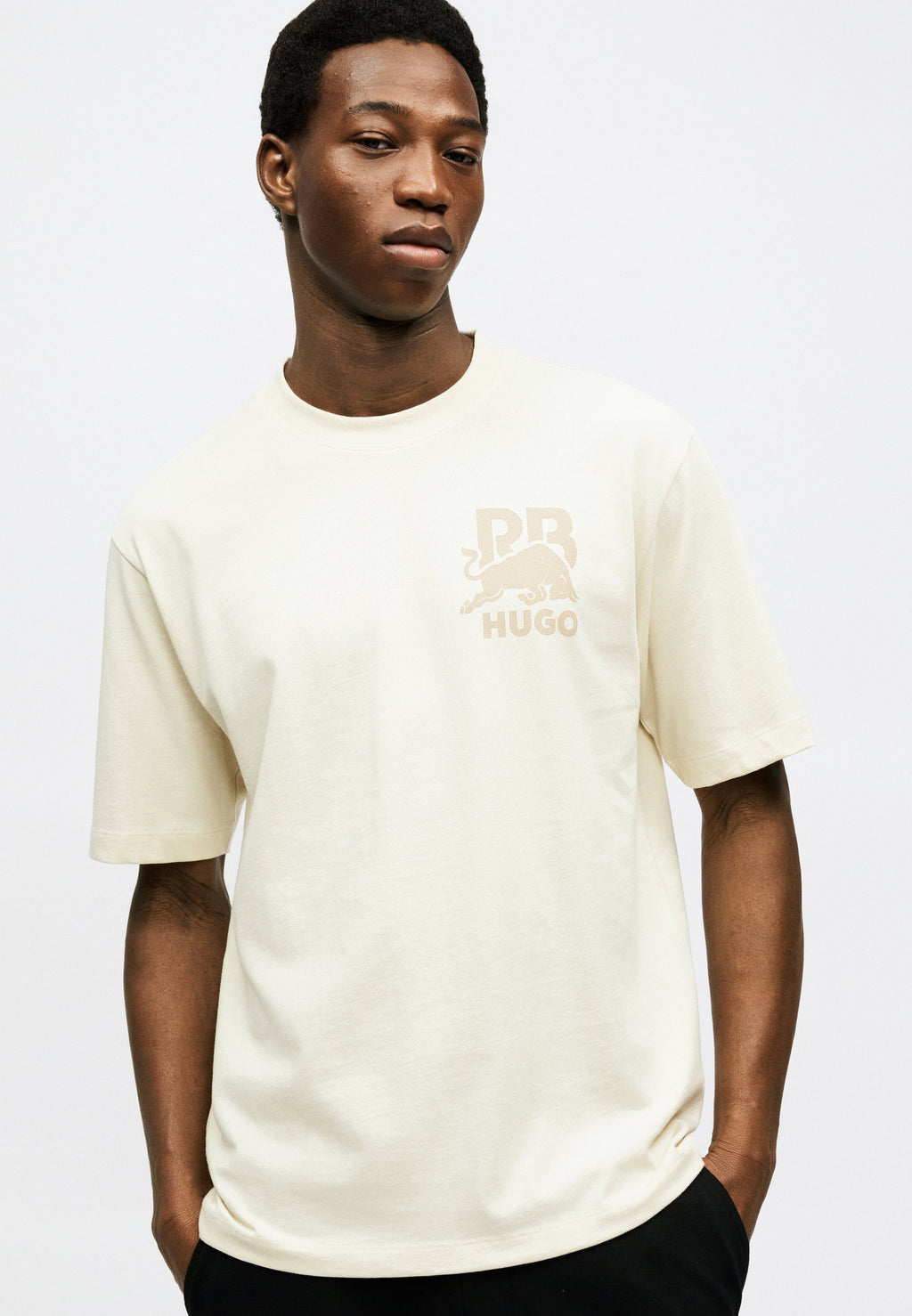 Basic T-shirt - open white