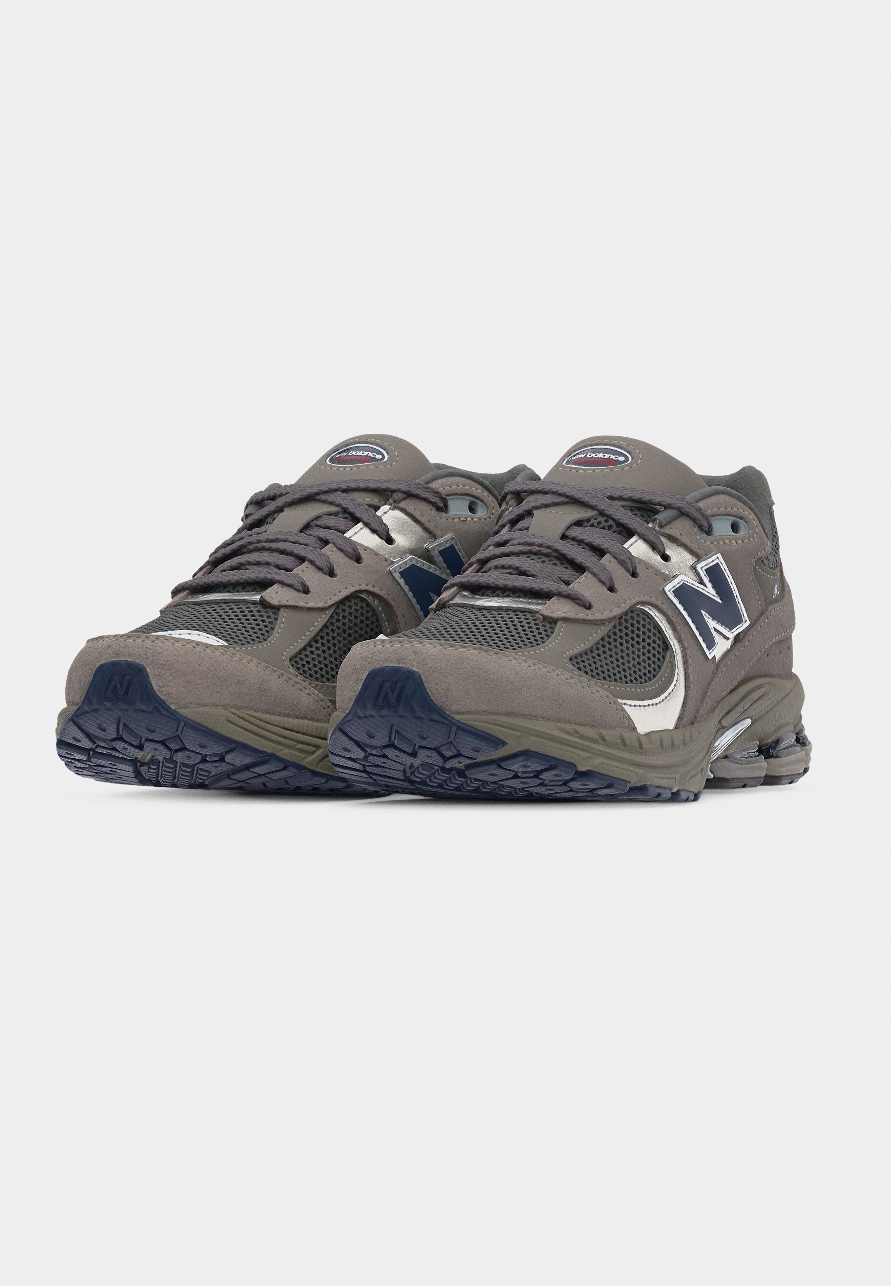 2002 UNISEX - Trainers - grey/metallic silver-coloured/natural indigo
