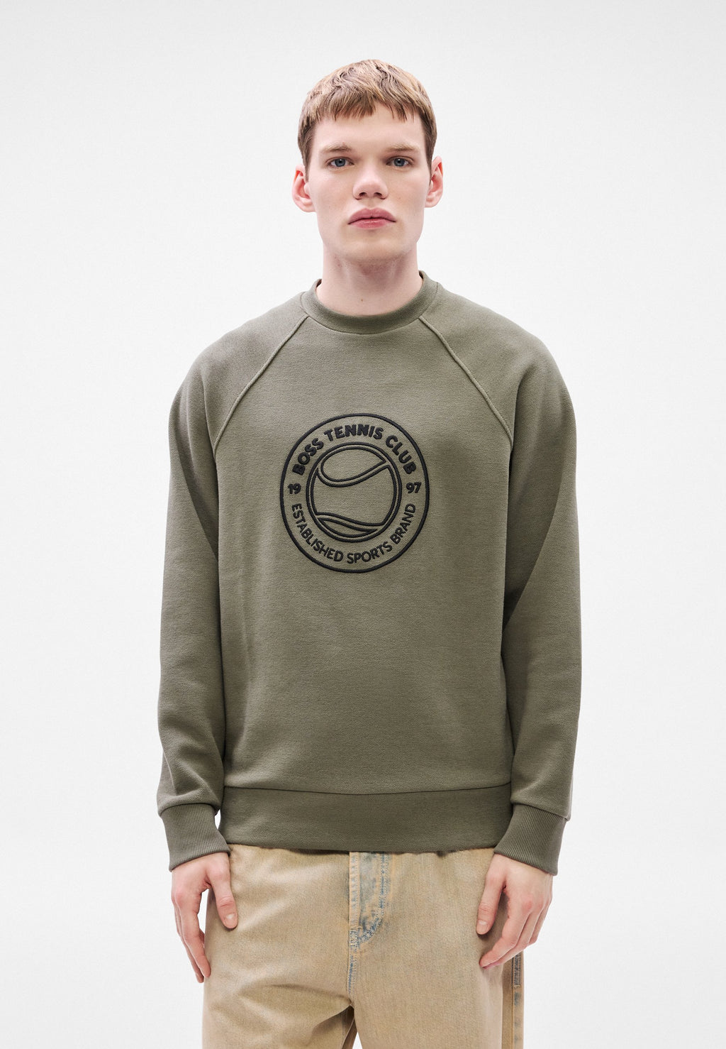 JOIN SALBO - Sweatshirt - dark beige
