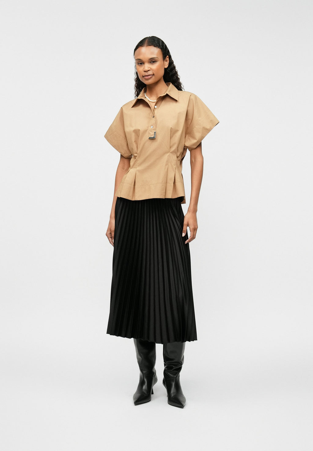 SHIRT - Blouse - nougat