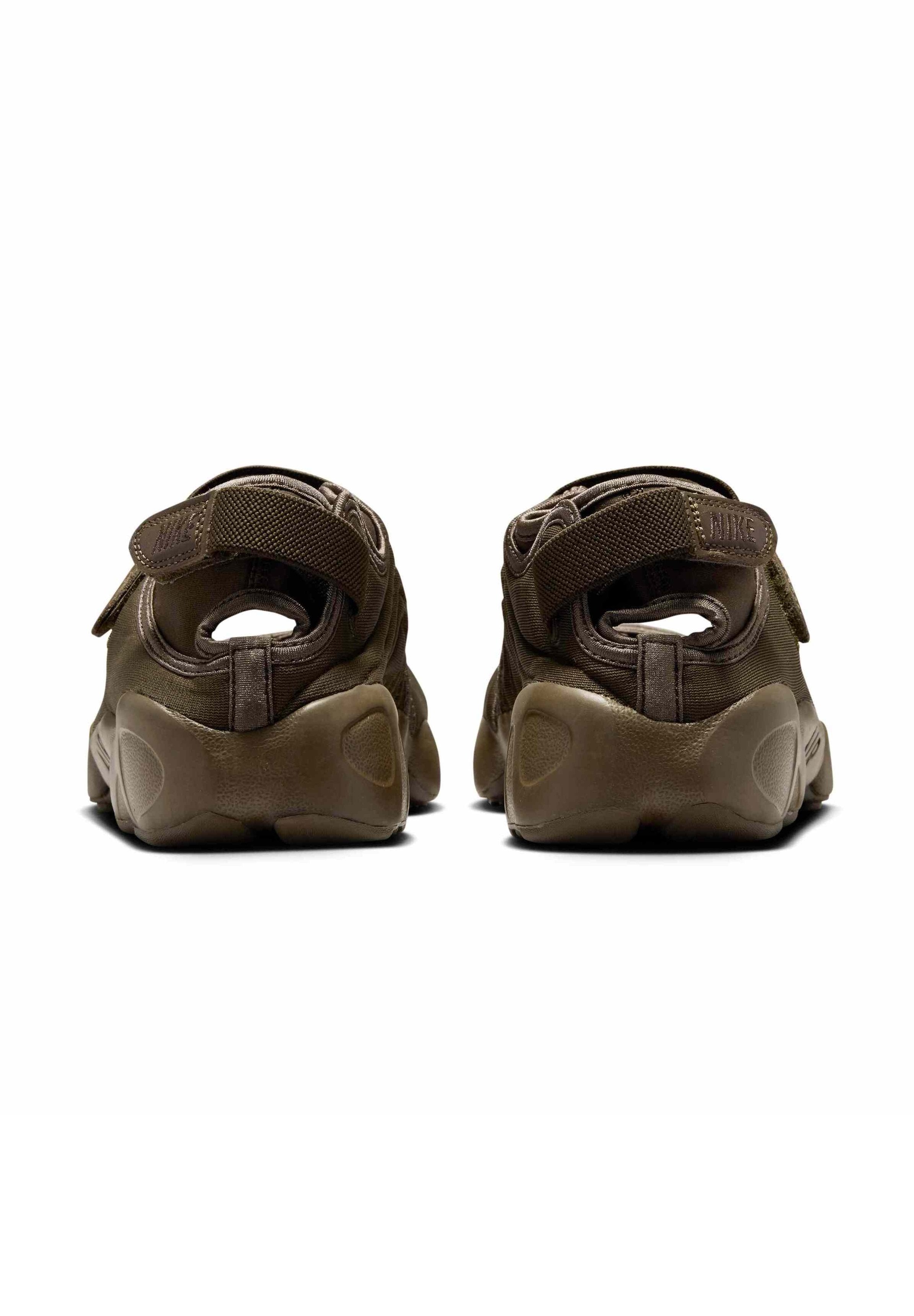 AIR RIFT - Ankle strap ballet pumps - dk hazel/shimmer