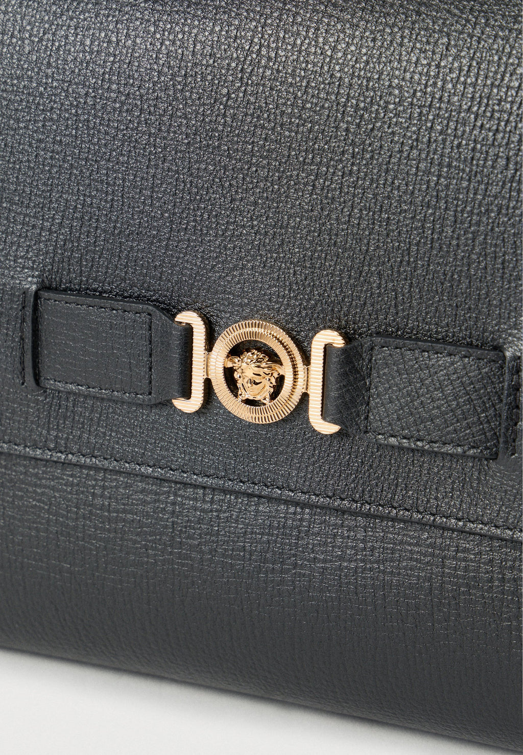 MESSENGER UNISEX - Cross body bag - black/gold-coloured