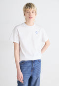 VINTAGE TEE_B_1 - Basic T-shirt - white