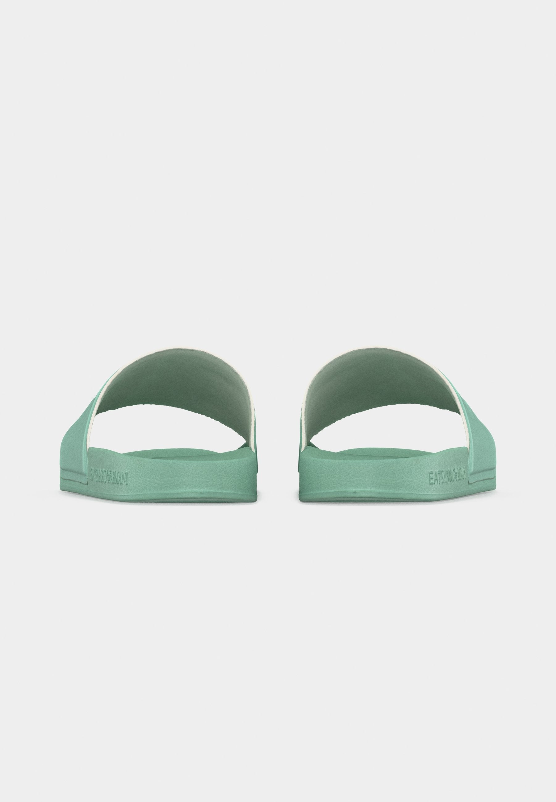 VISIBILITY SLIPPER UNISEX - Mules - mist green/yellow iris
