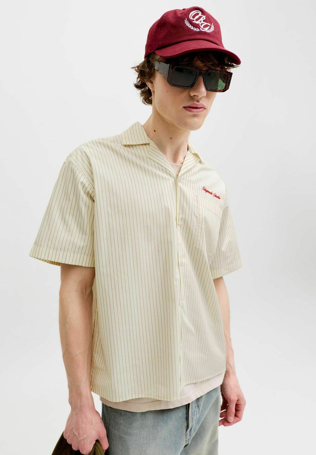 HAWAII-HEMD LOOSE FIT HAWAII-HEMD - Shirt - cloud dancer