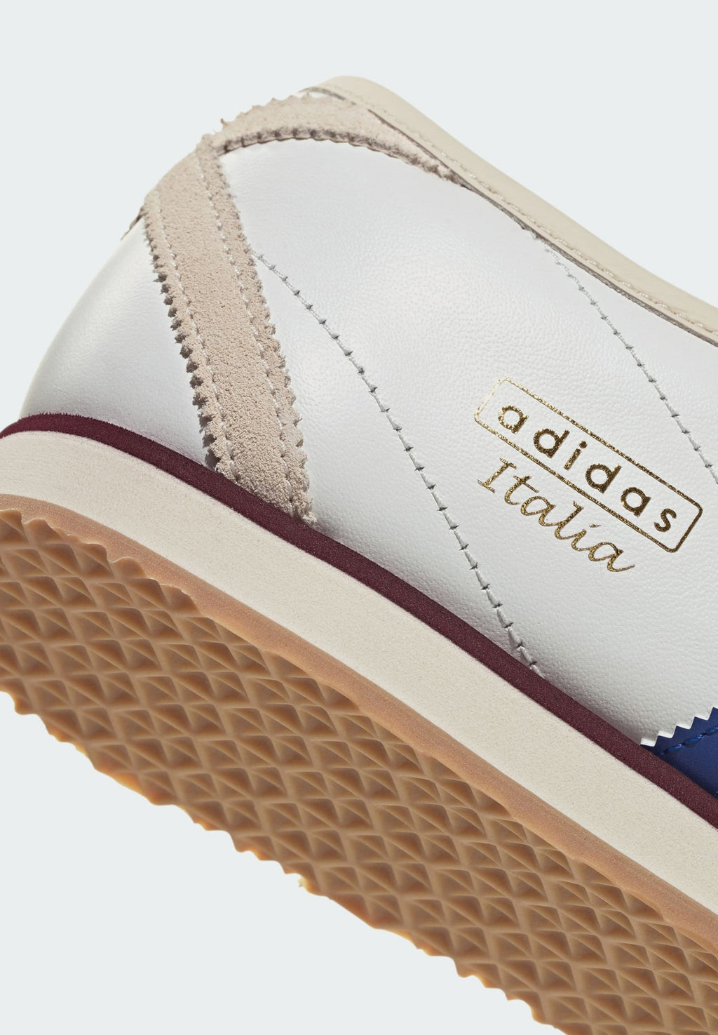 ITALIA ANNÉES 70 - Baskets - blanc noyau bleu roi blanc