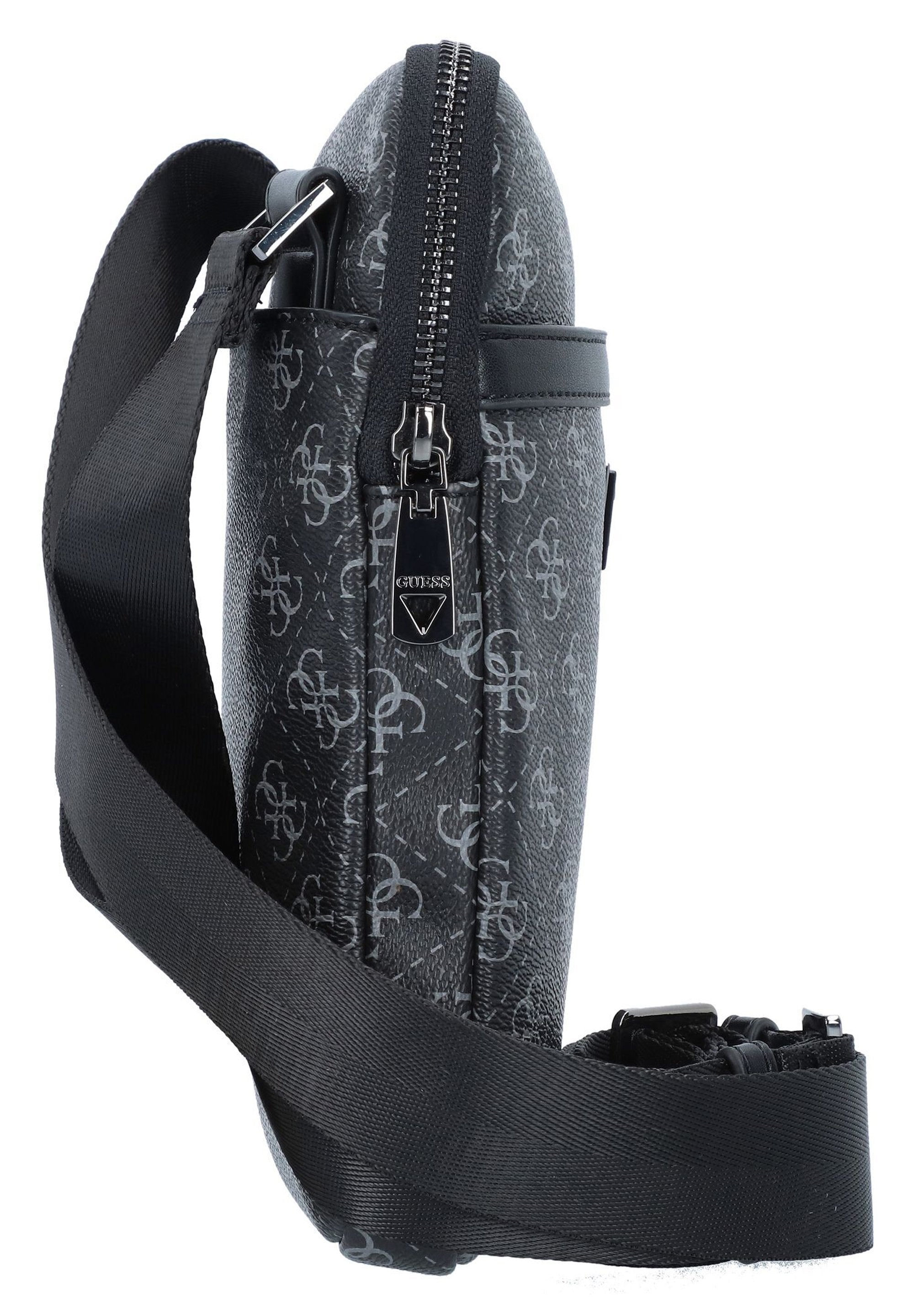 MILANO FLAT - Cross body bag - dark black