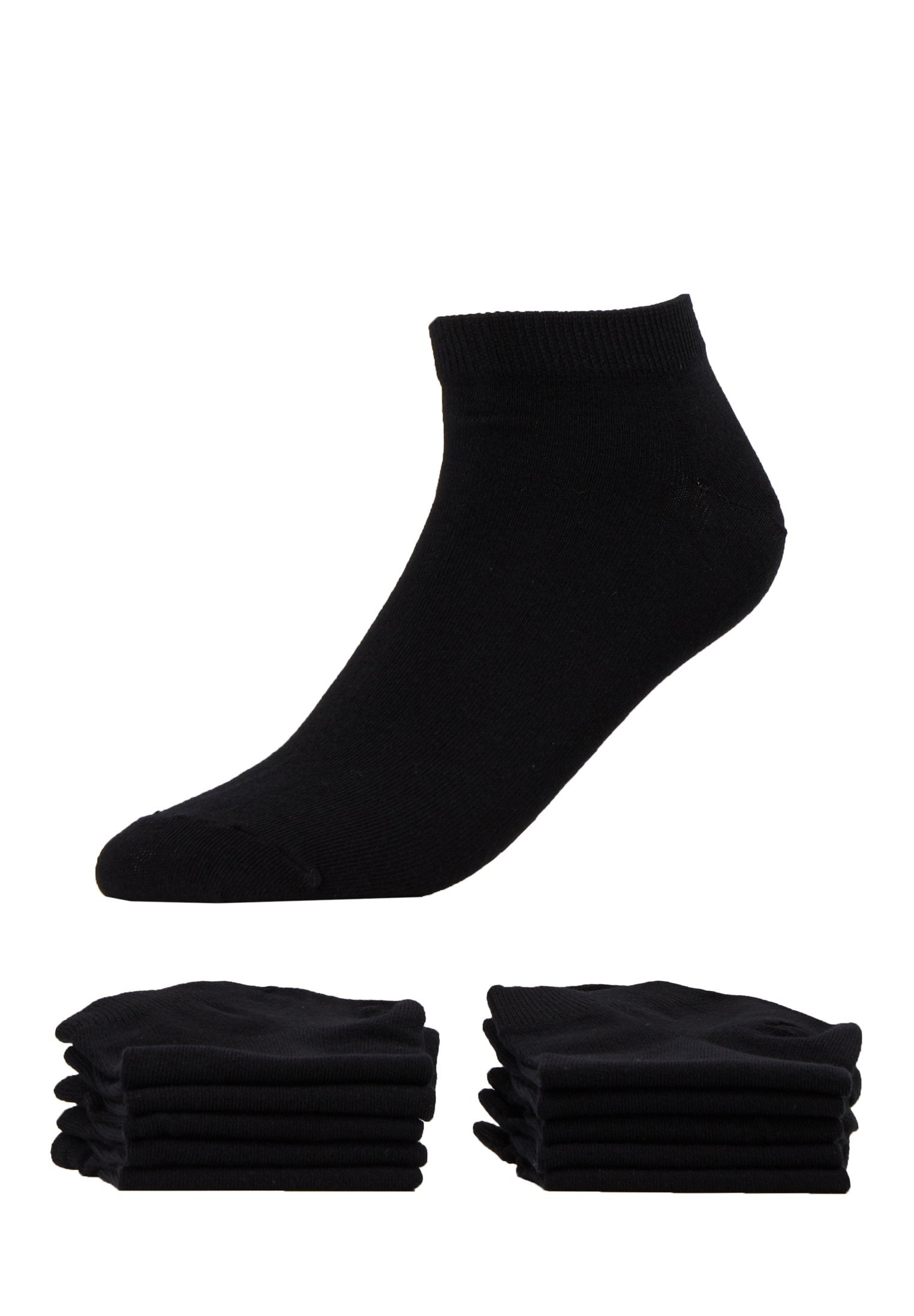 JACDONGO SOCKS 10 PACK - Socks - black/black