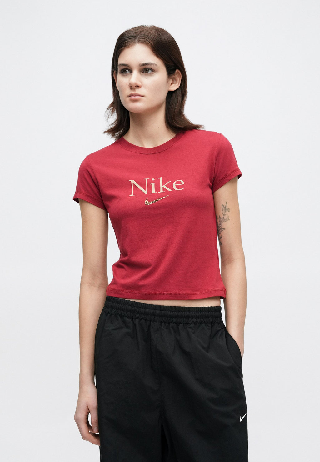 Print T-shirt - team crimson