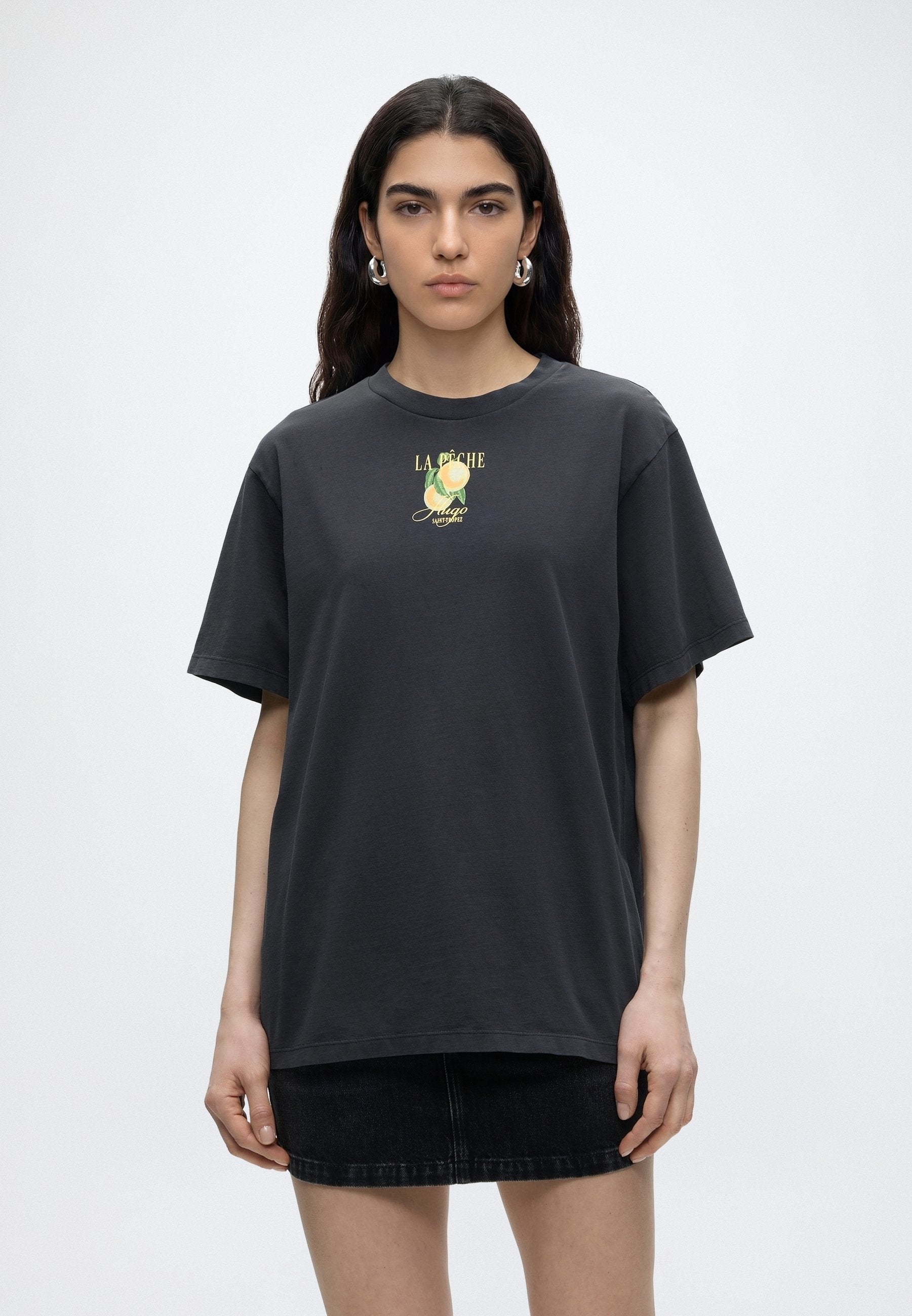 VINTAGE  - Print T-shirt - black