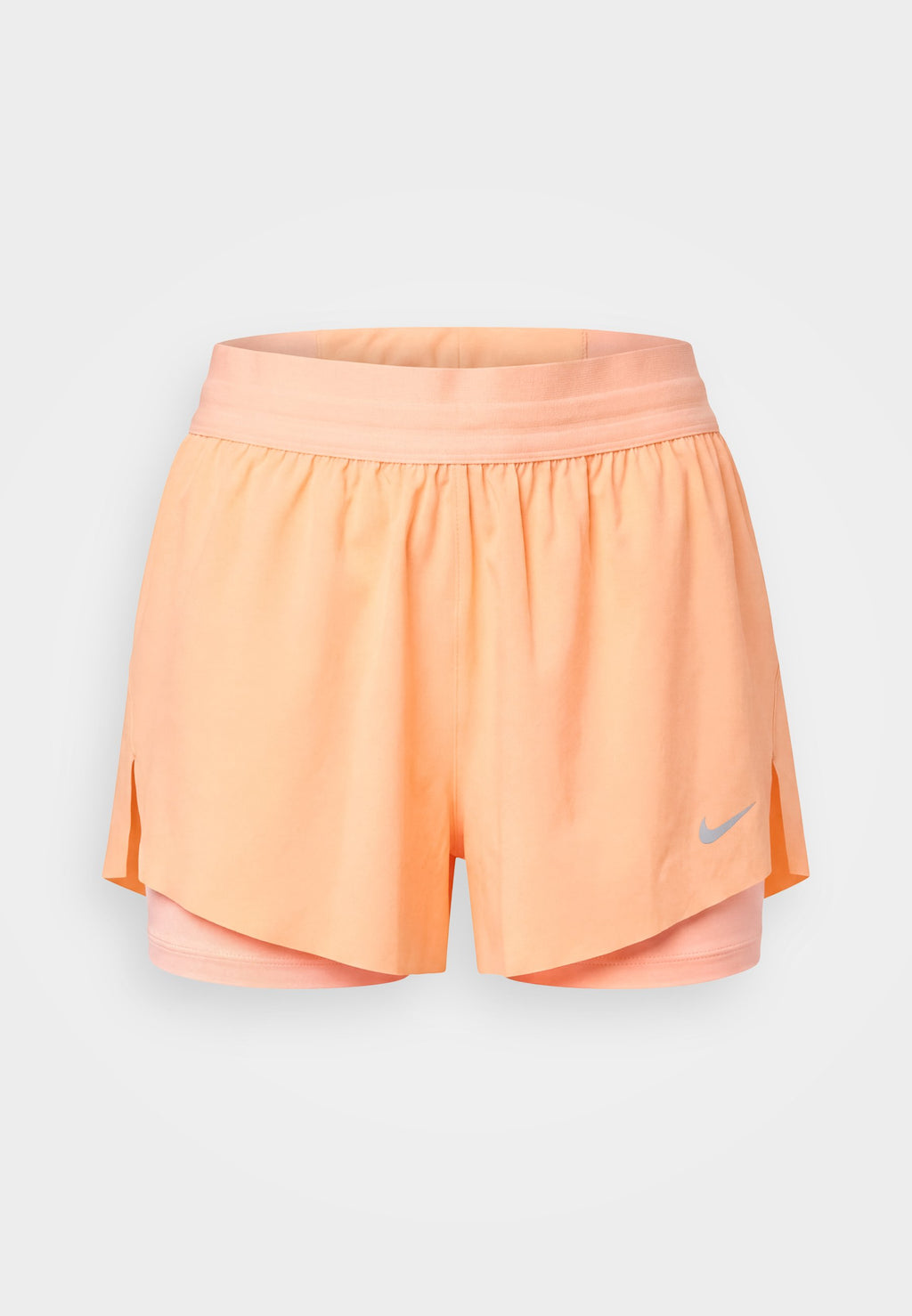 SWIFT - 2-in-1 shorts - orange pulse/arctic orange