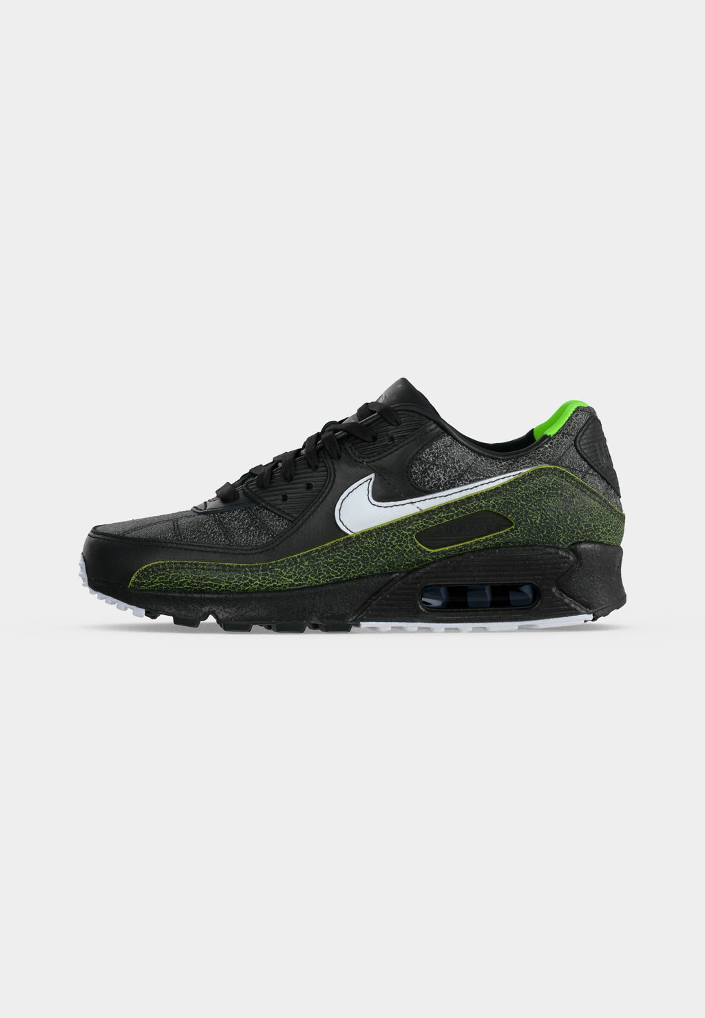 AIR MAX 90 - Trainers - black/white/voltage green