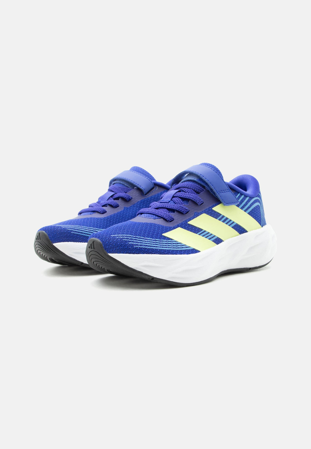 GALAXY 8 EL C UNISEX - Road running shoes - lucid blue/frozen lemon/lucid ray blue