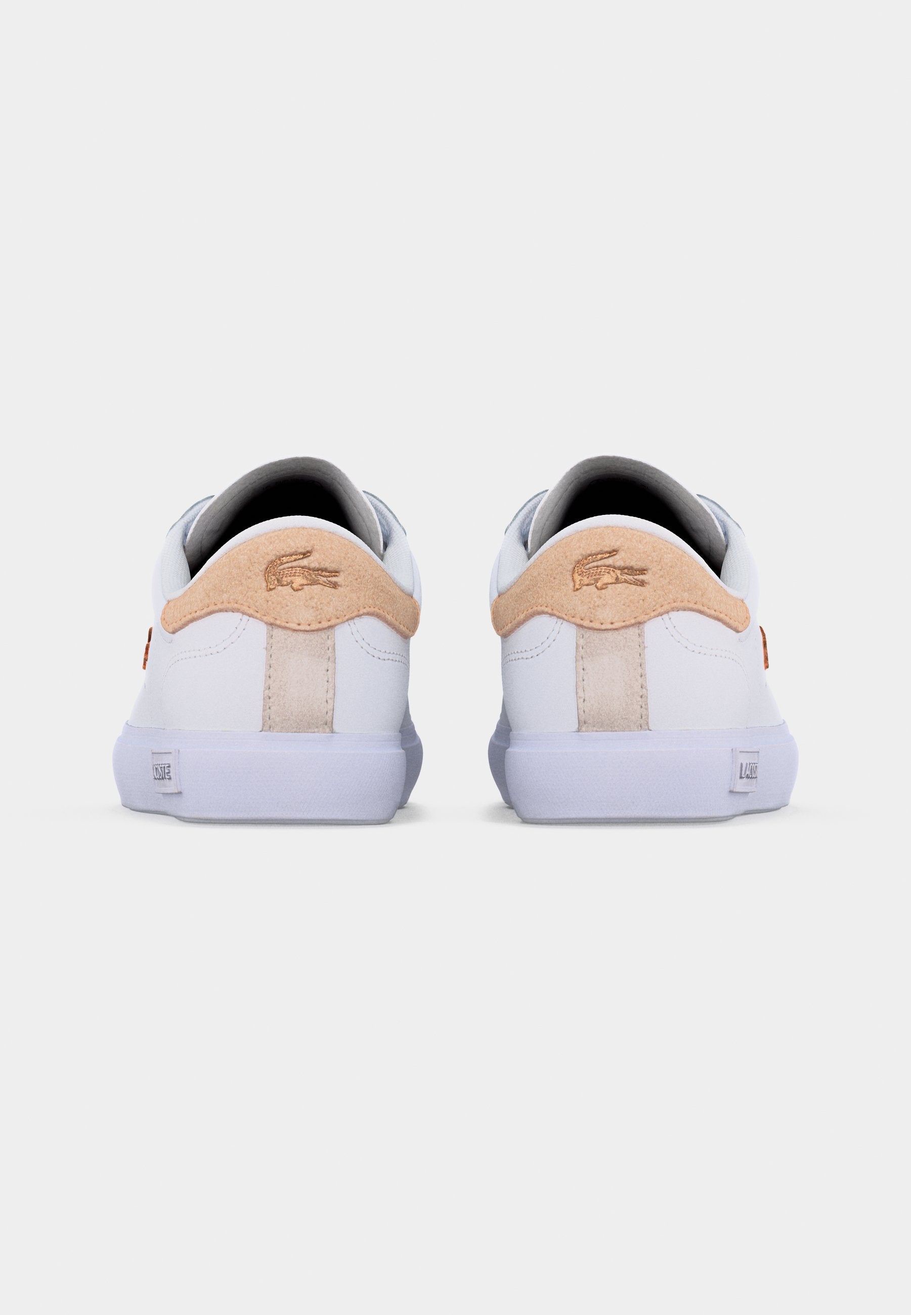 POWERCOURT 126 - Baskets - blanc/rose clair
