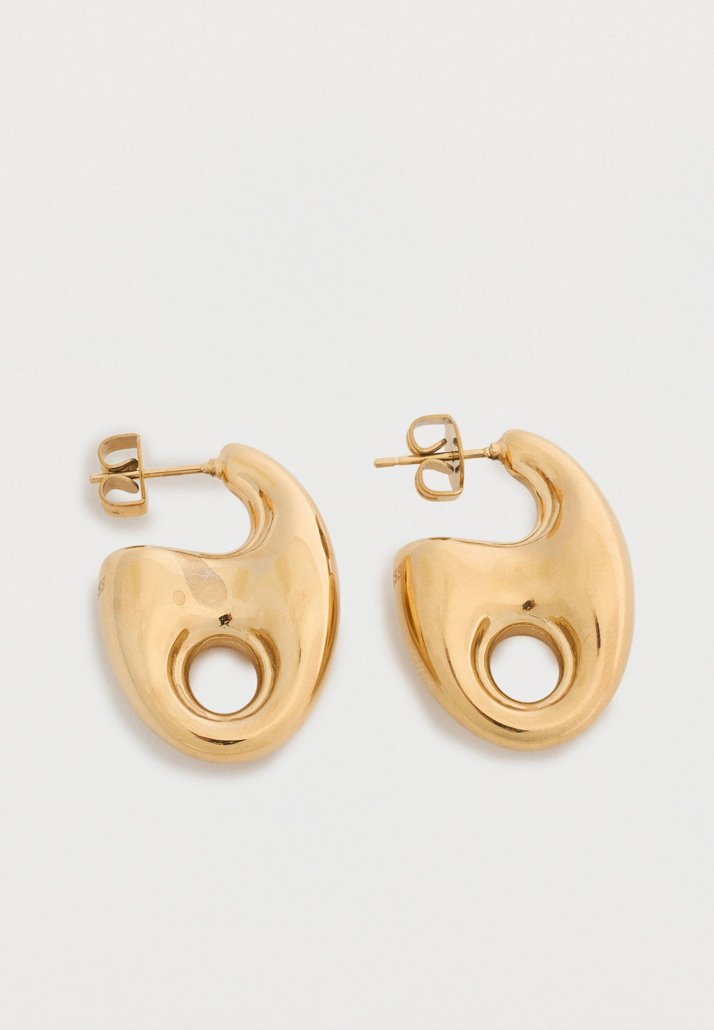 MARINA - Earrings - yellow gold-coloured