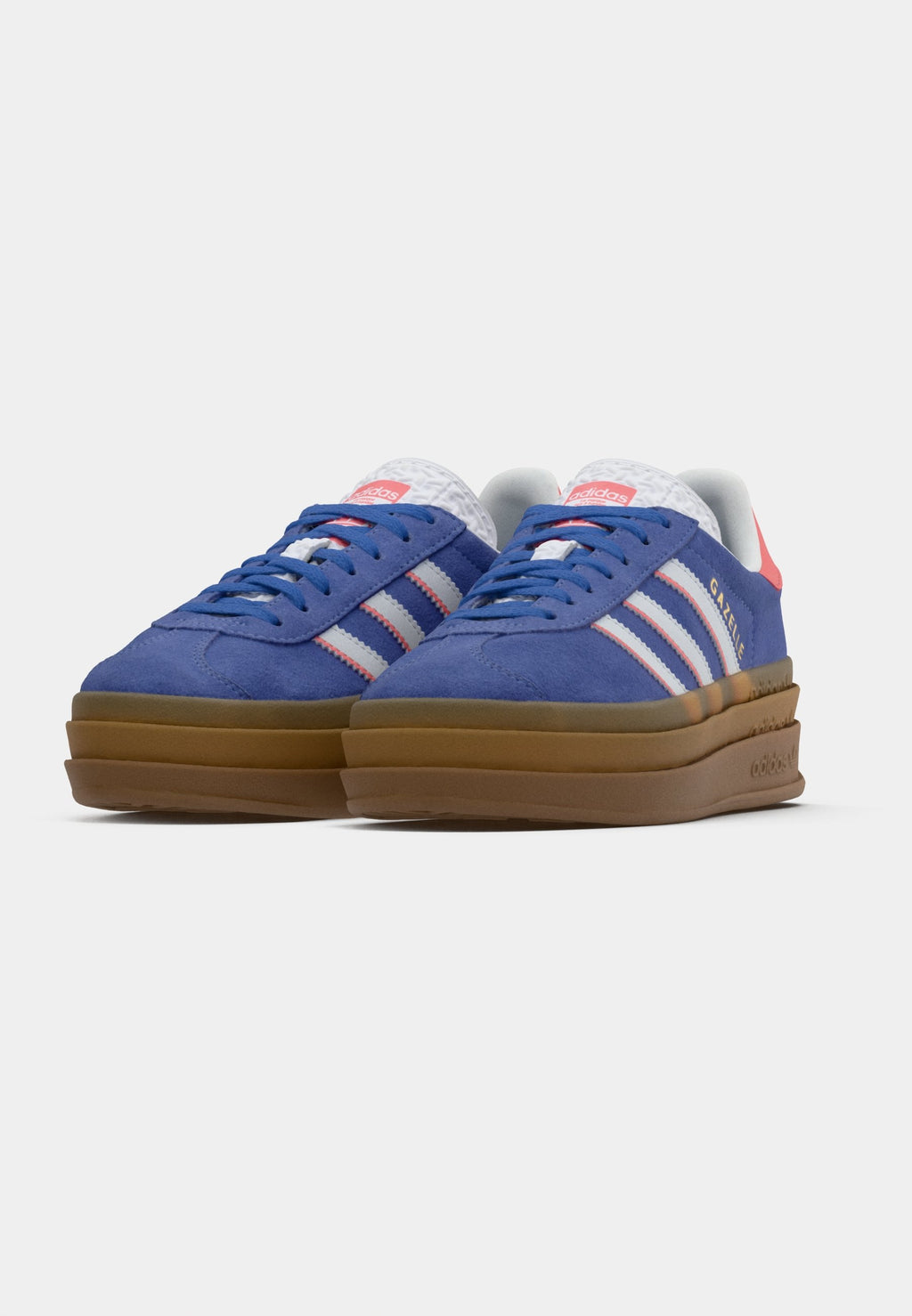 GAZELLE BOLD J UNISEX - Baskets - real lilac/footwear white/gold-coloured metallic