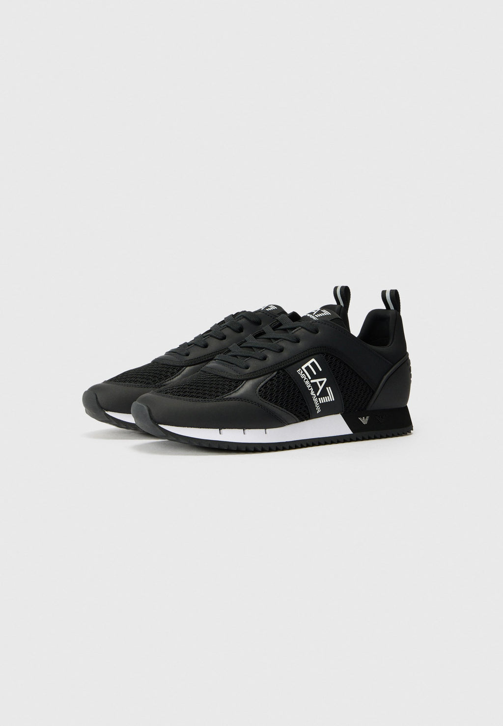 Trainers - black/white