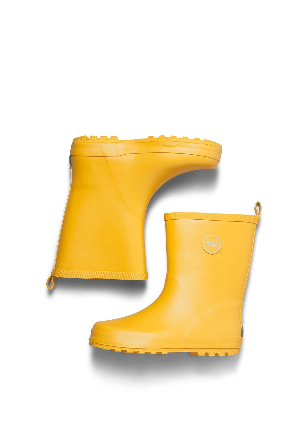 Bottes en caoutchouc Wellington junior - couleur jaune de sécurité