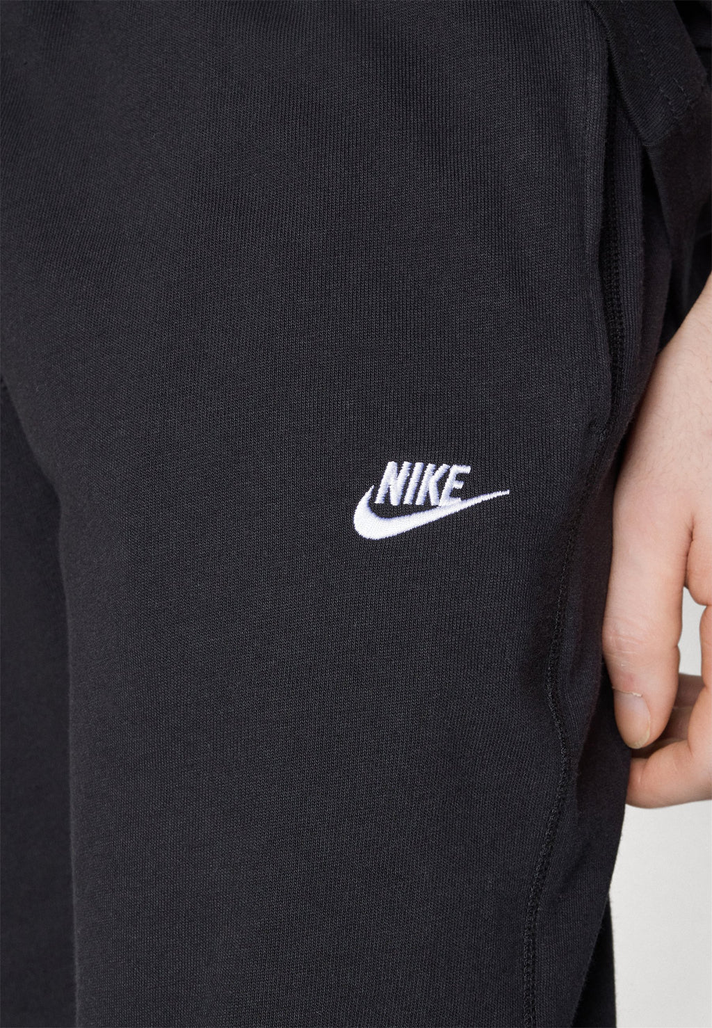 Tracksuit bottoms - black/(white)