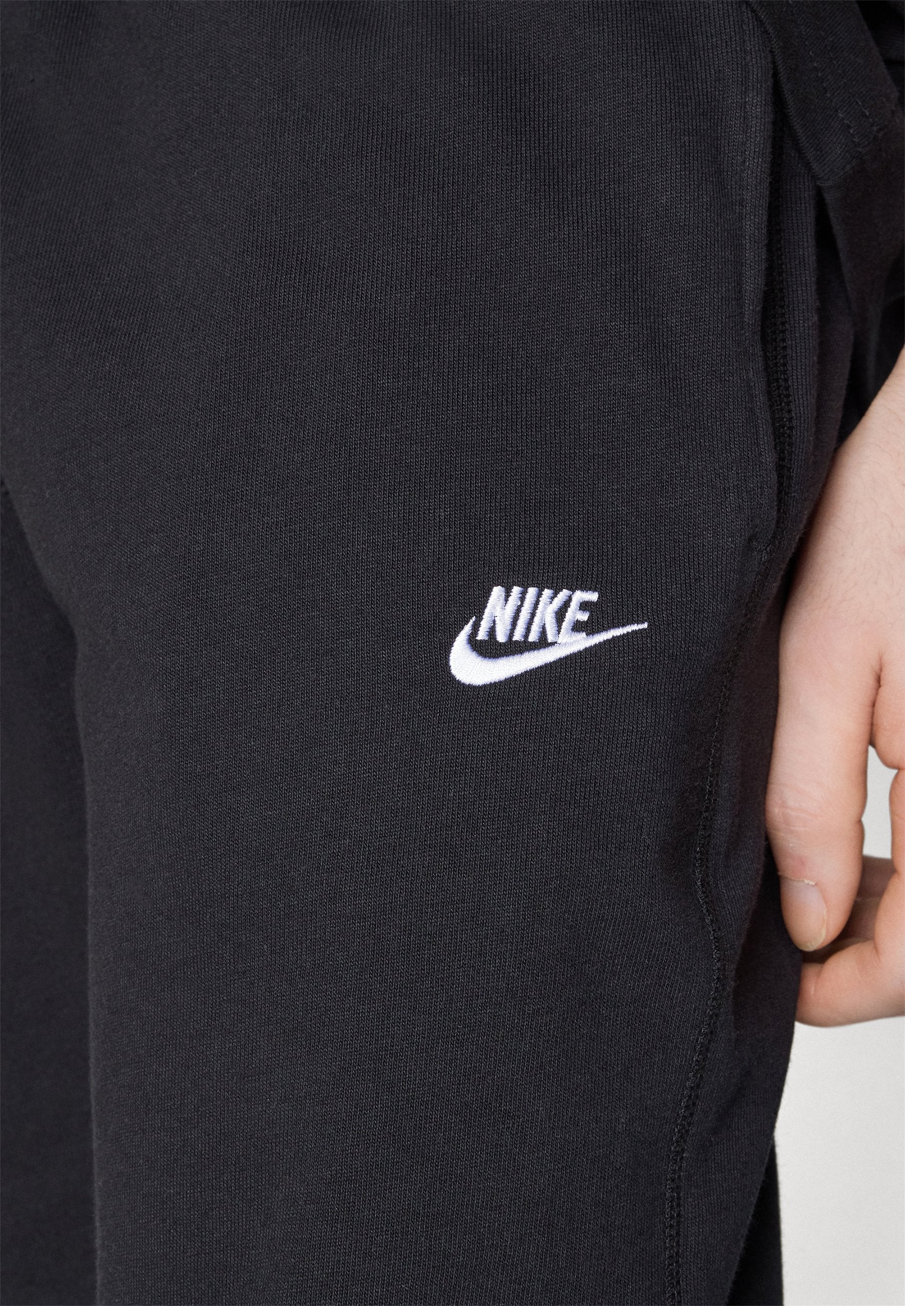 Tracksuit bottoms - black/(white)