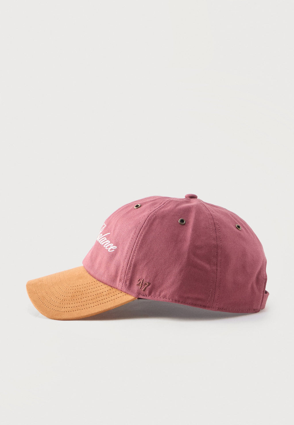 SCRIPT CLEAN UP UNISEX - Cap - washed burgandy