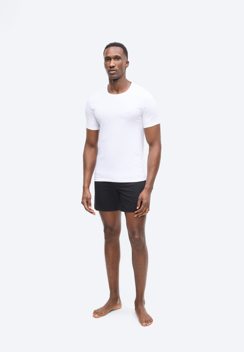 CLASSIC 3 PACK - Undershirt - white/light blue/beige