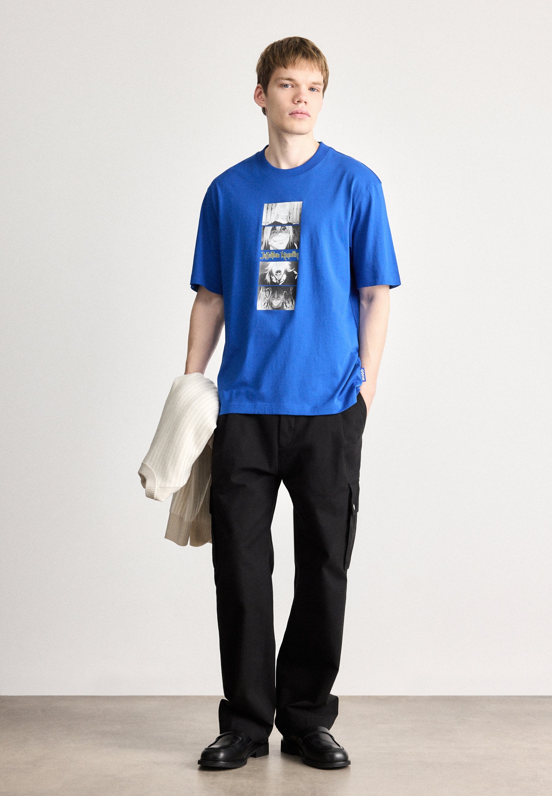 X JUJUTSU KAISEN NULEY - Print T-shirt - open blue