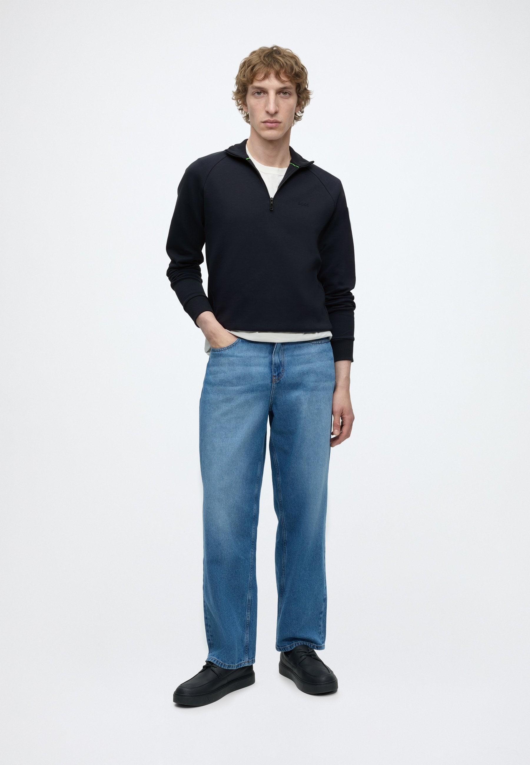 Sweatshirt - dark blue