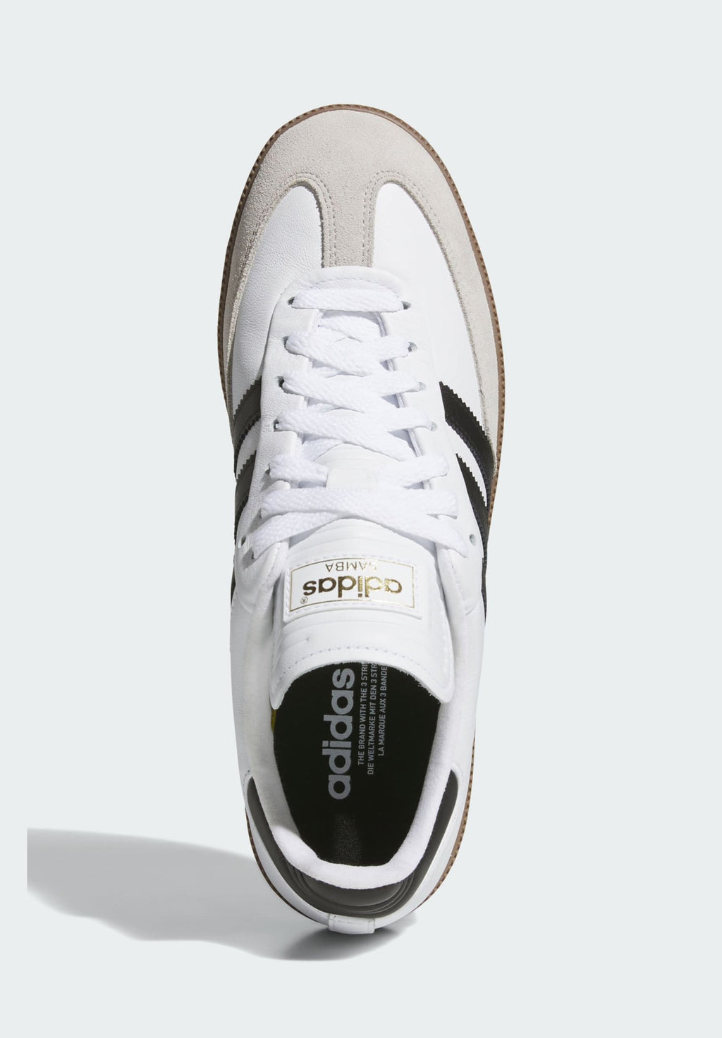 SAMBA GOLF UNISEX - Golf shoes (without spikes) - ftwrwhite coreblack gum