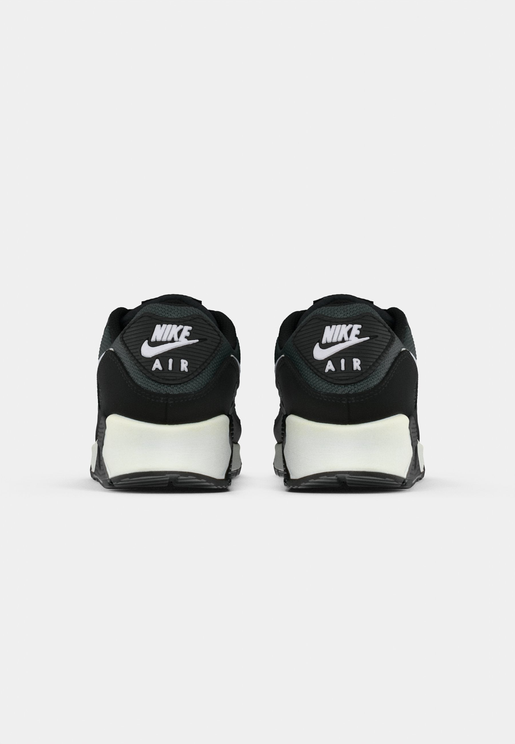 AIR MAX 90 - Spor ayakkabı - siyah/beyaz/metalik gümüş renkli