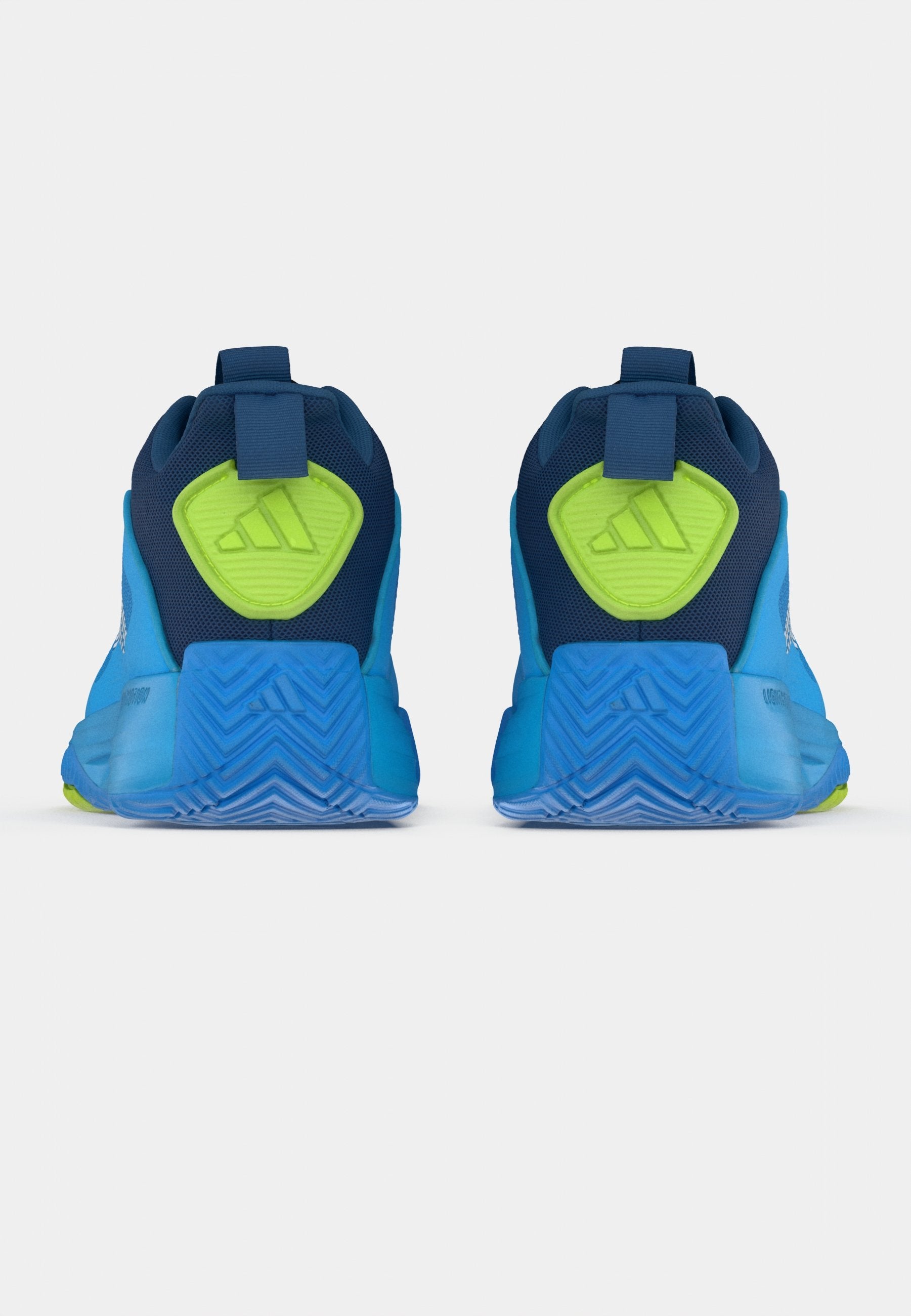 OWNTHEGAME 3.0 UNISEX - Basketball shoes - lucid aquamarine/footwear white/dusky petrol