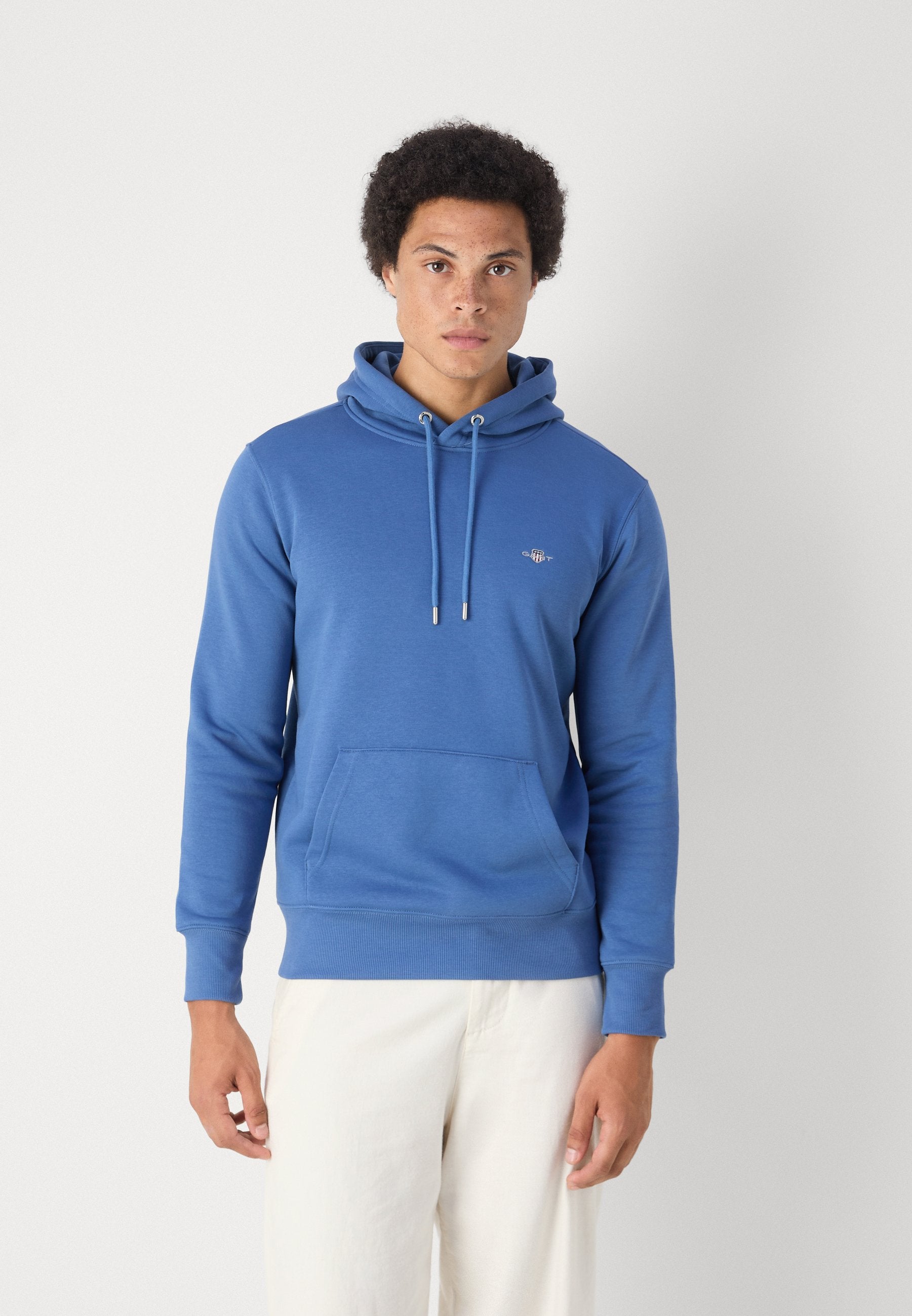 Kapüşonlu sweatshirt - nostaljik mavi
