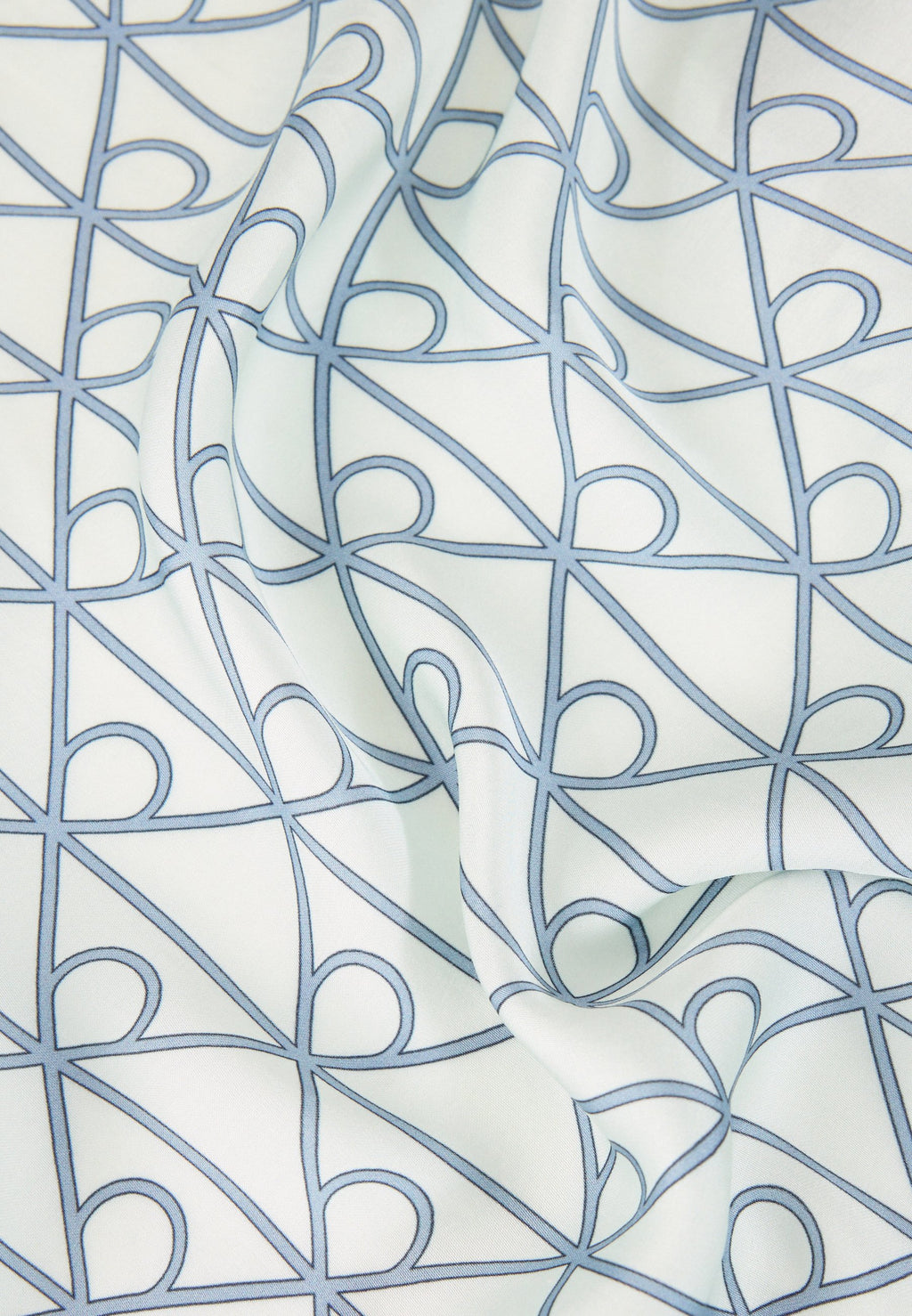 FOULARD IMPRIMÉ EMBLEME - Foulard - faded denim