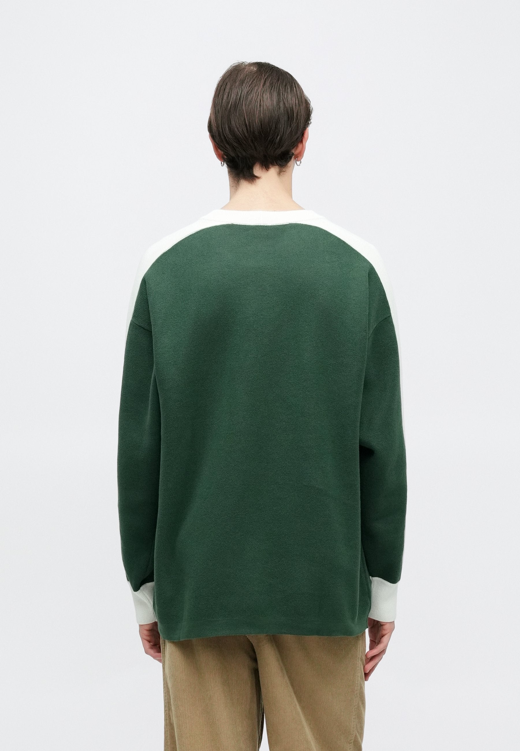CLUB SWEATER - Jumper - fir/sail