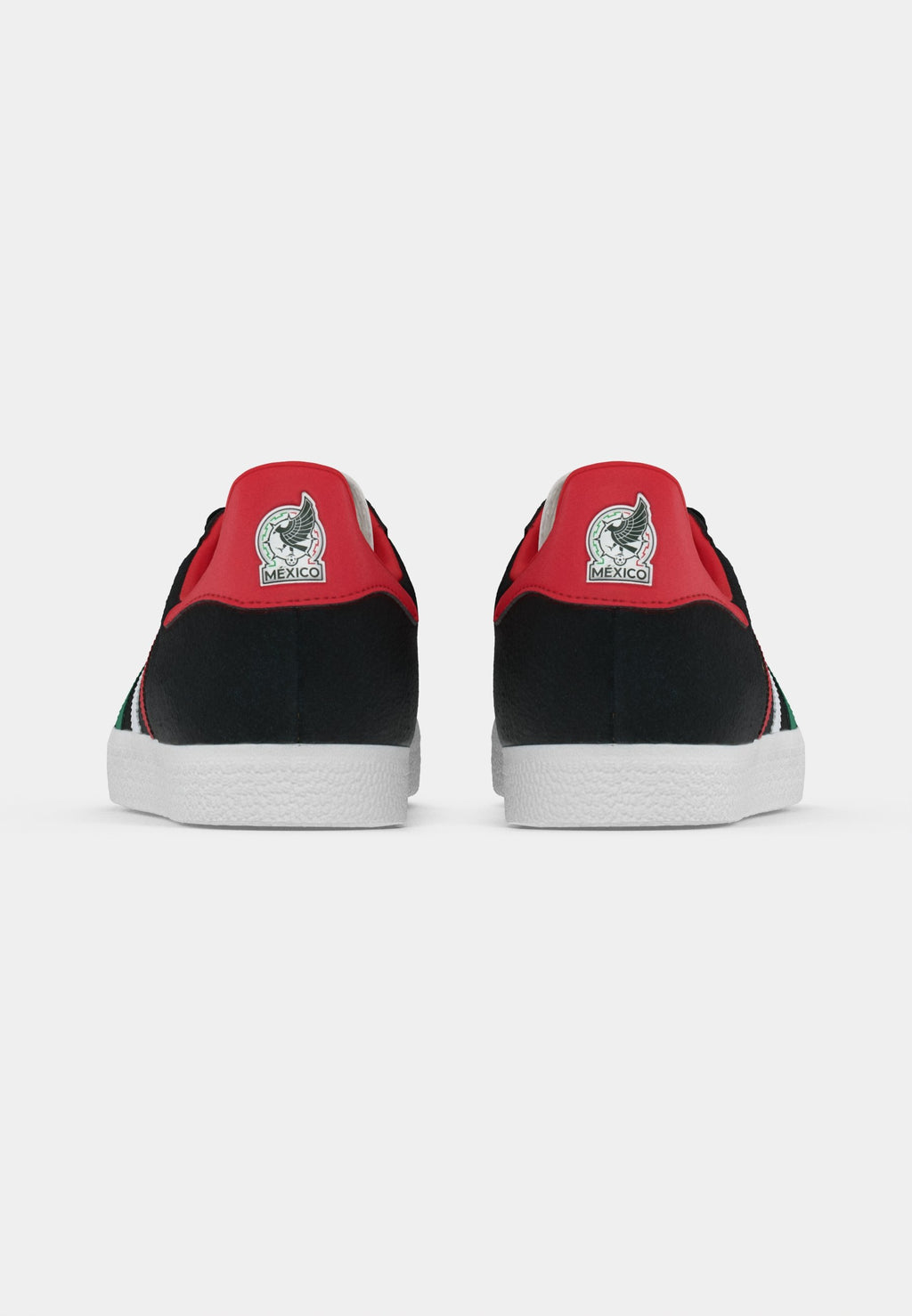 GAZELLE BOB MARLEY - Trainers - core black/footwear white/better scarlet