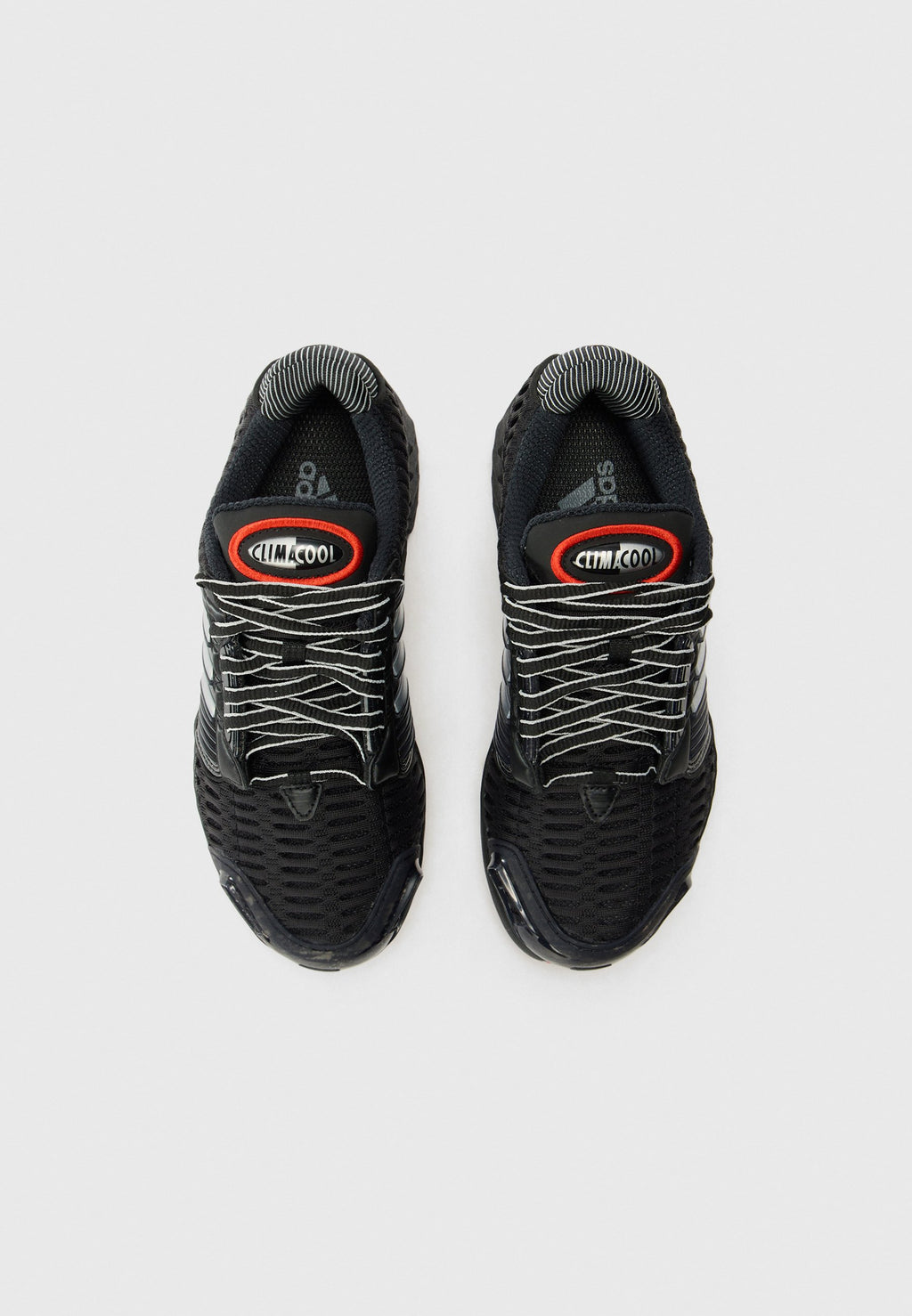 CLIMACOOL - Baskets - core black/couleur argent mat/rouge