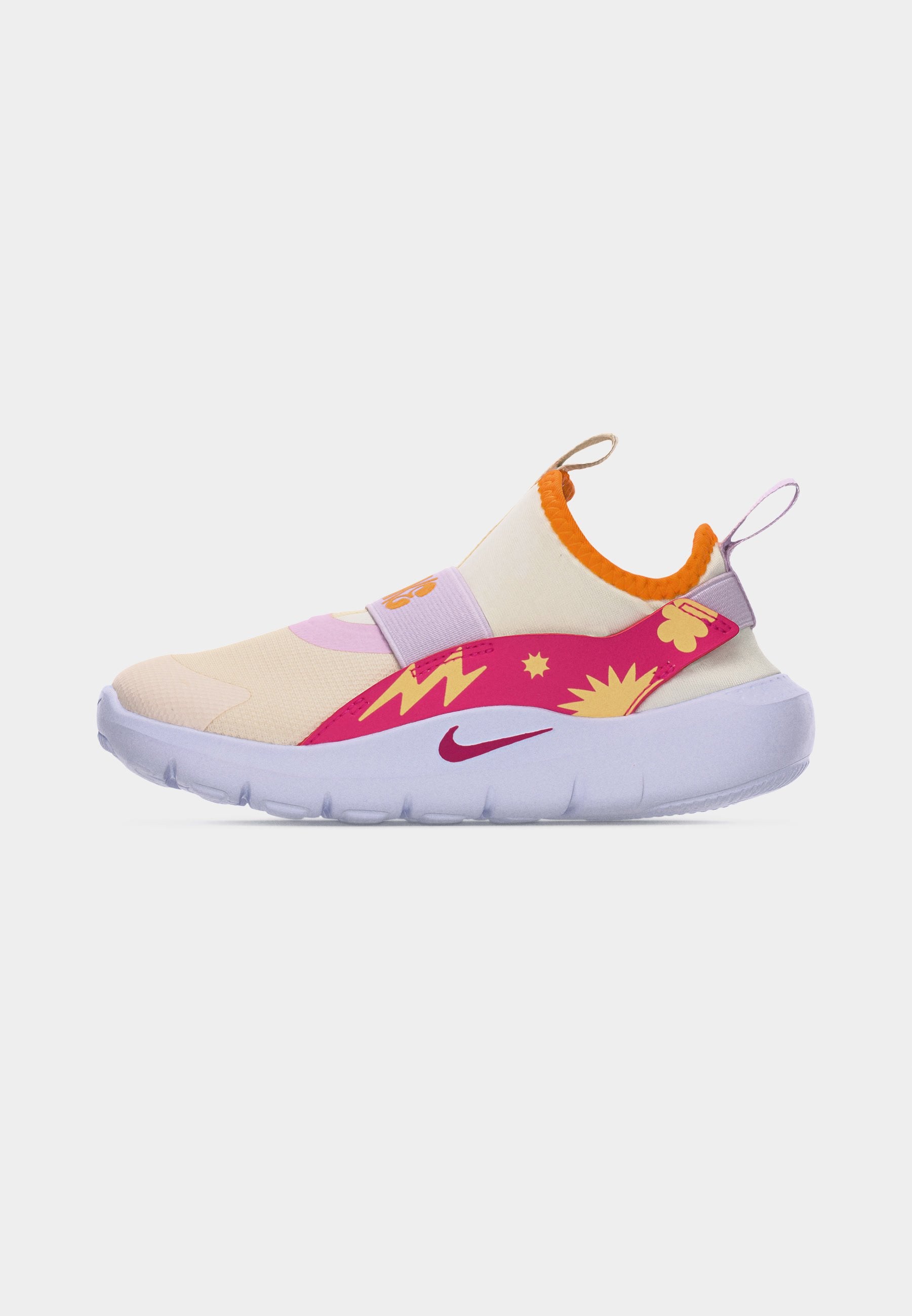 FLEX RUNNER 4 SE UNISEX - Road running shoes - chalk/desert pink/sundial/tangerine tint/bleached lilac/white