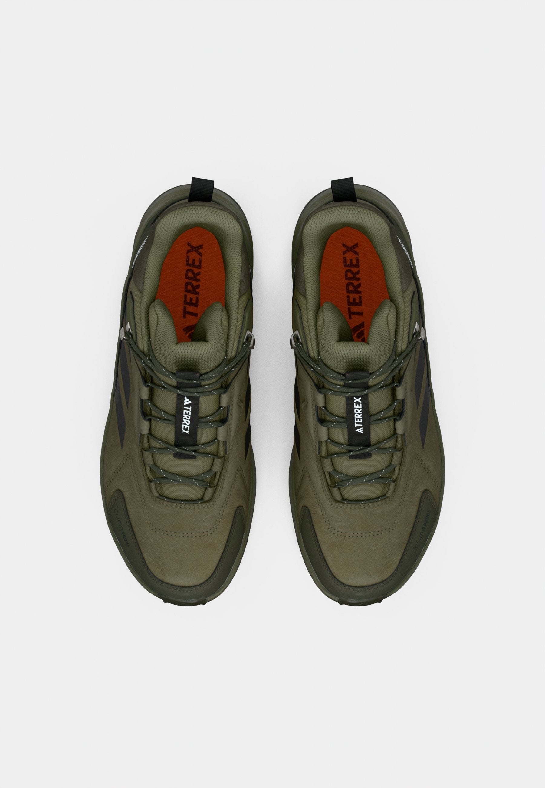 ANYLANDER MID - Hiking shoes - olive strata/core black/shadow olive