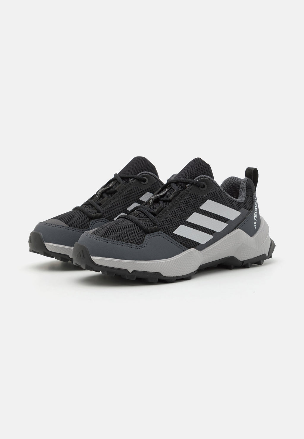 AX4S UNISEX - Hiking shoes - core black/grey two/grey six