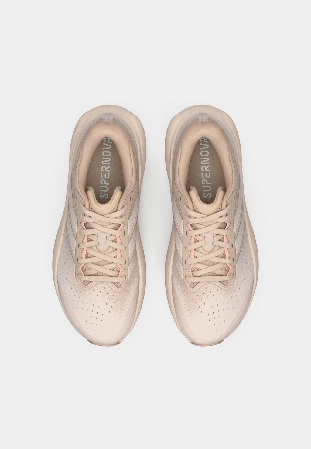 SUPERNOVA RISE 3 - Road running shoes - taupe/putty mauve/clear orange