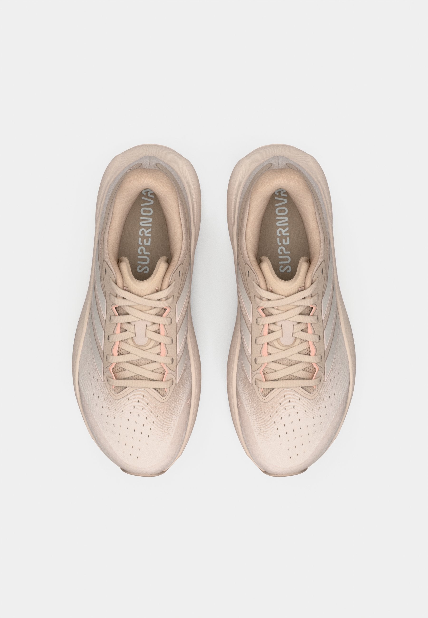 SUPERNOVA RISE 3 - Road running shoes - taupe/putty mauve/clear orange