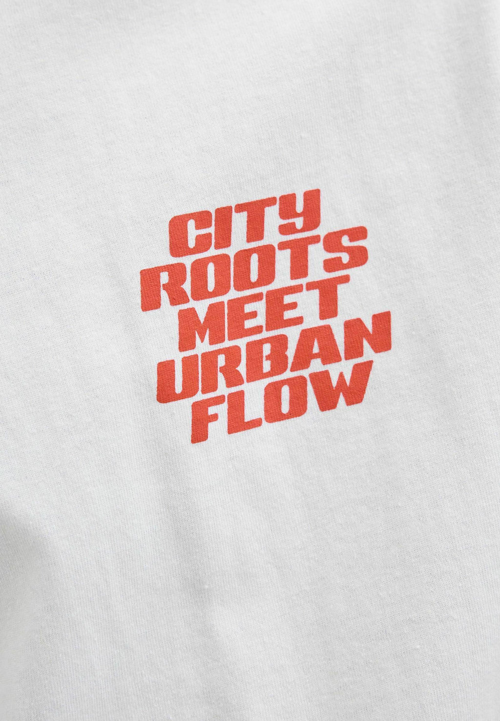 Backprintet - Print T-shirt - bright white