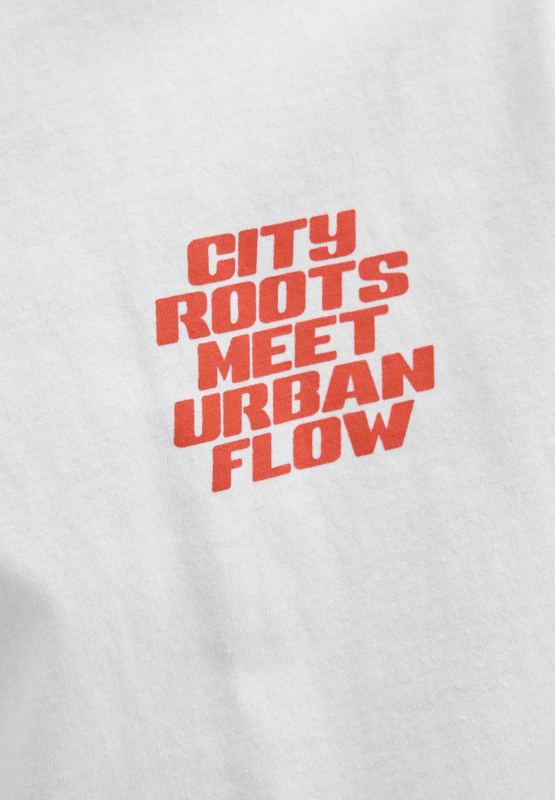 Backprintet - Print T-shirt - bright white