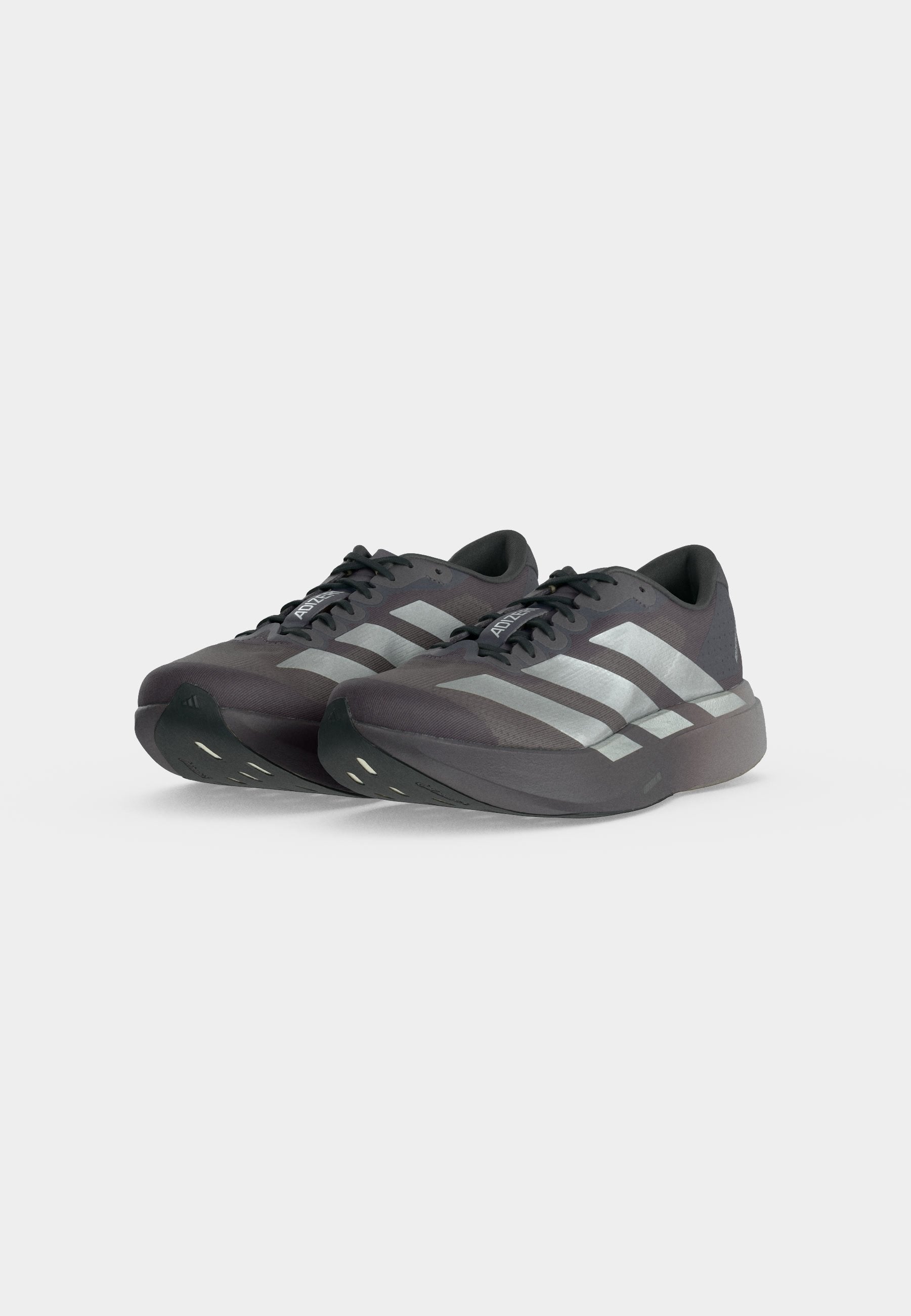 ADIZERO EVO SL M - Trainers - grey strata/silver-coloured metallic/light granite