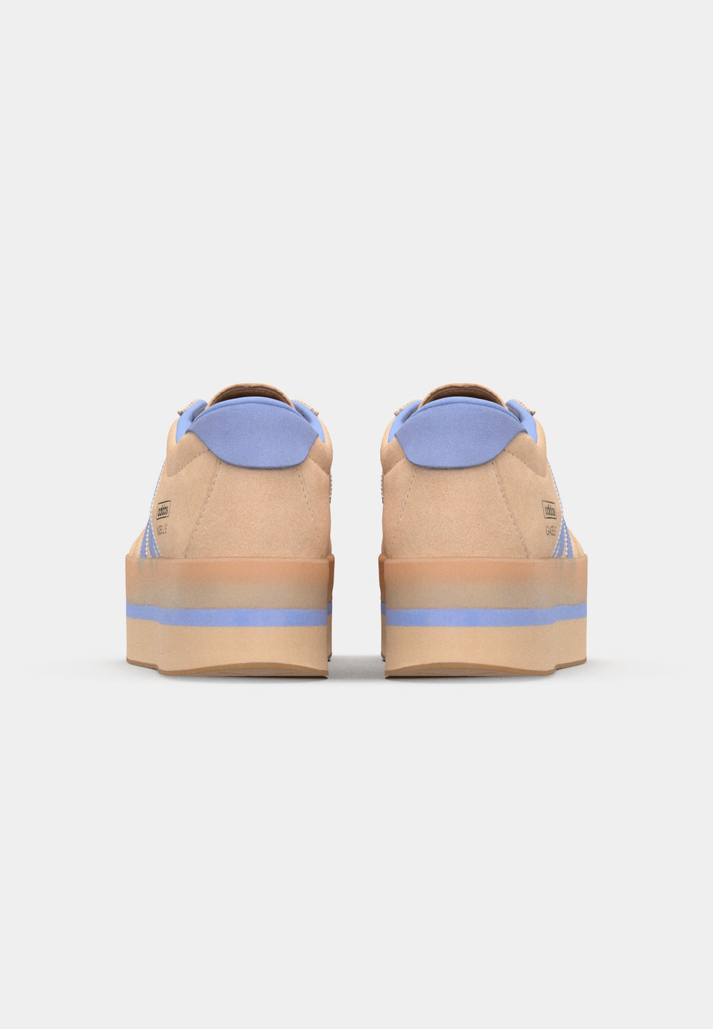 GAZELLE STACK W - Spor Ayakkabı - açık pembe/mavi