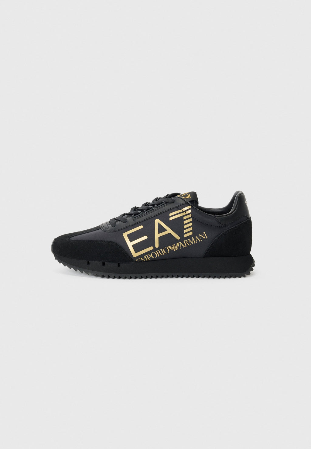UNISEX - Trainers - triple black/gold-coloured