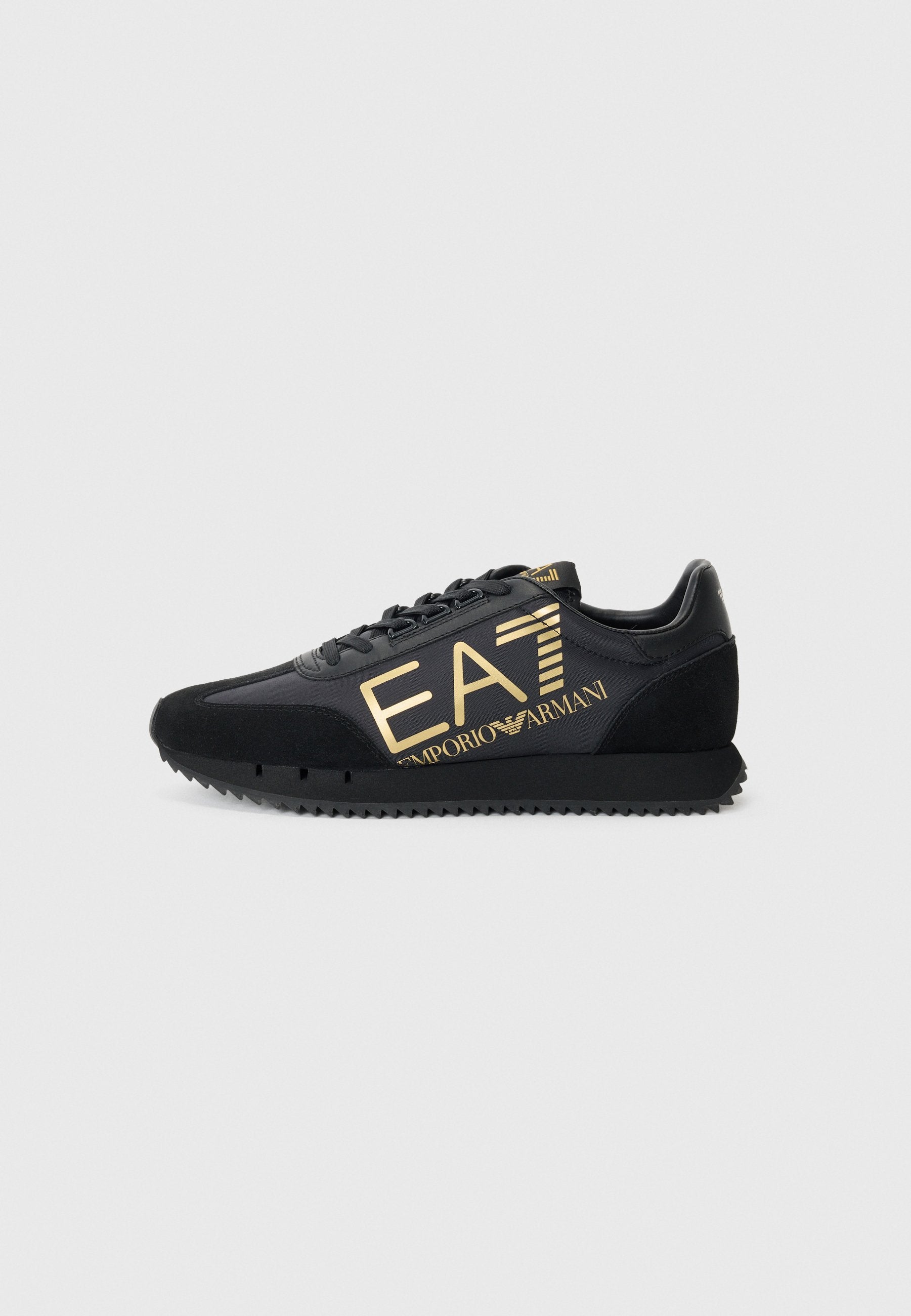 UNISEX - Trainers - triple black/gold-coloured