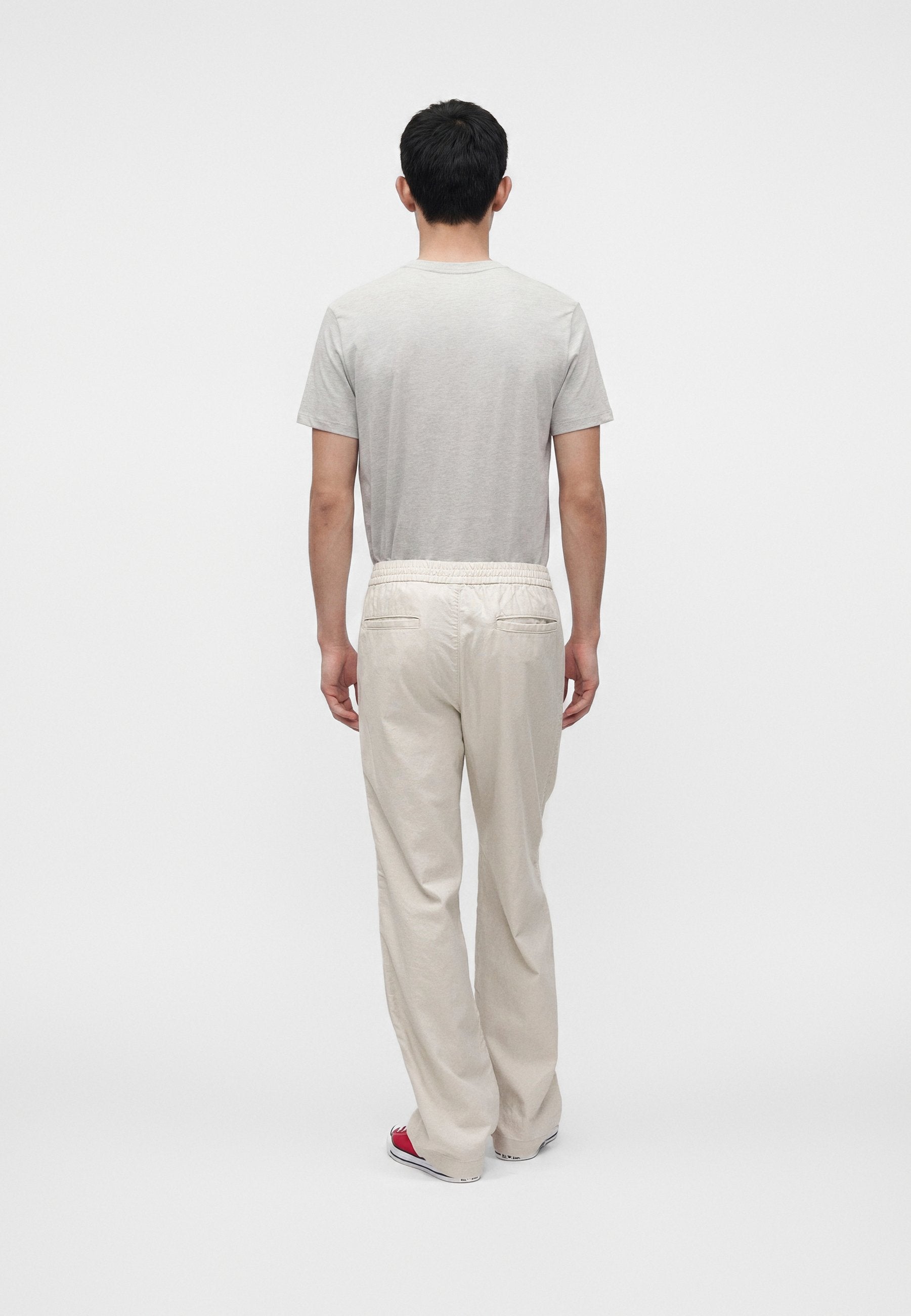RELAXED - Trousers - regular grey